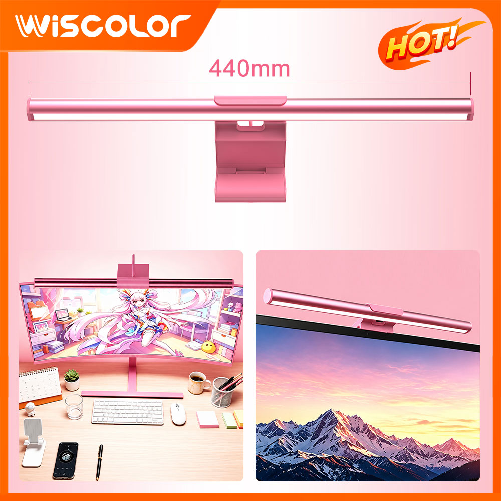 Pc Gaming Pink - Monitorlichtbalk Led-verlichting Smart Wifi RGB Dimbaar