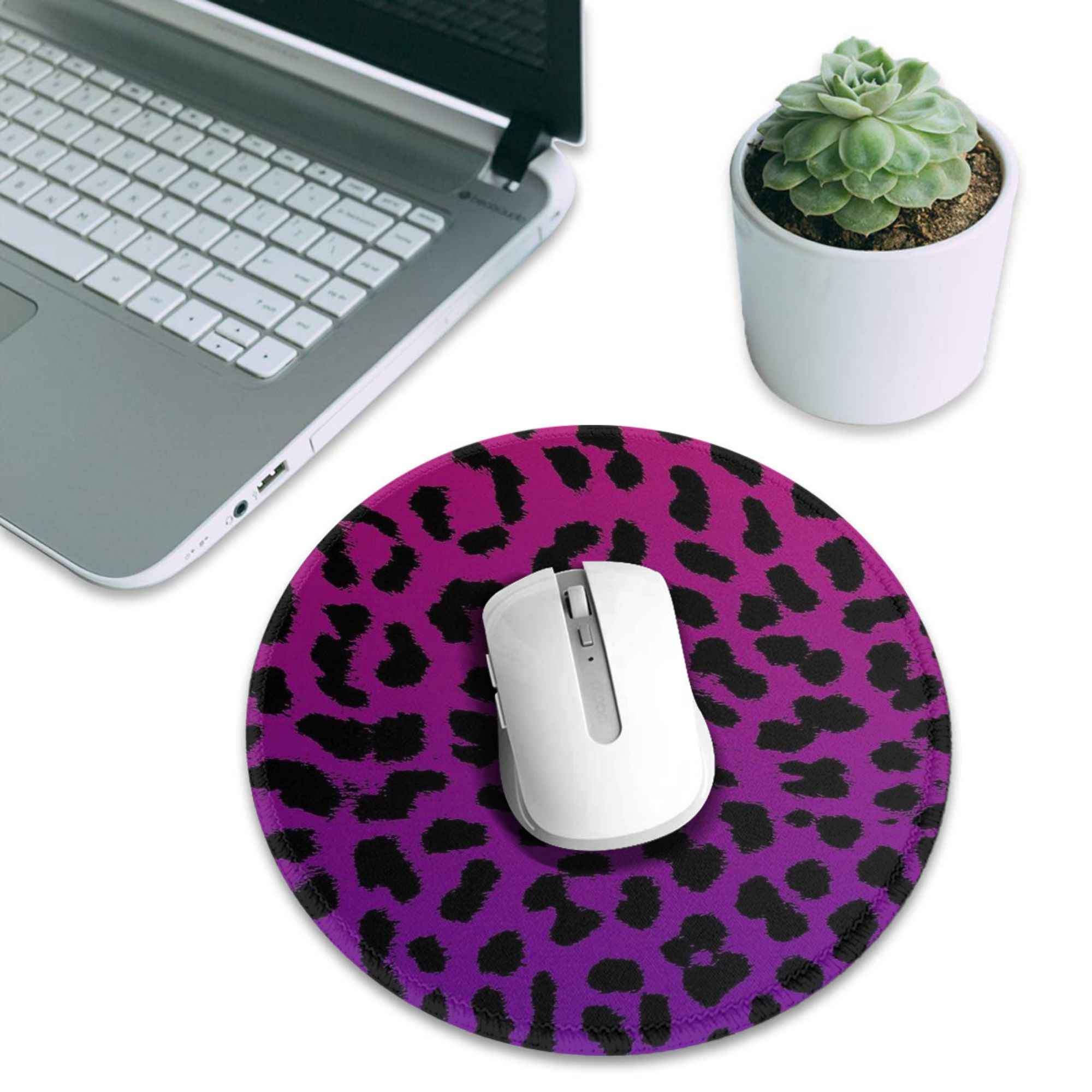Paarse luipaardprint met roze  - Pc Gaming Pink recensie en prijs