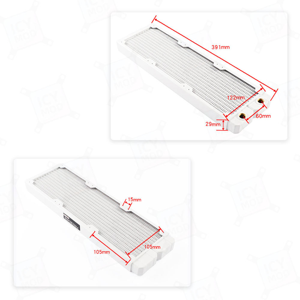 Freezemod 360Mm Witte Koperen  - Pc Water Cooling recensie en prijs