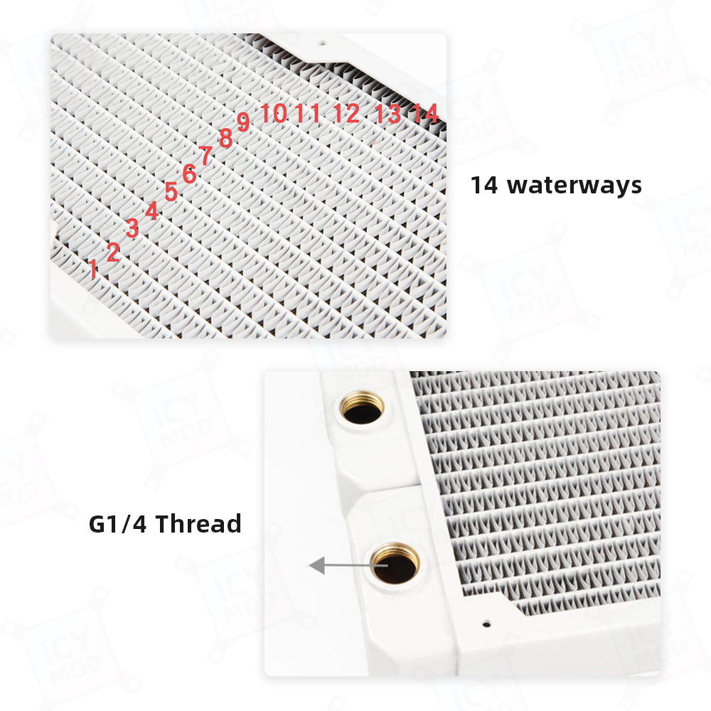 Freezemod 360Mm Witte Koperen  - Pc Water Cooling recensie en prijs