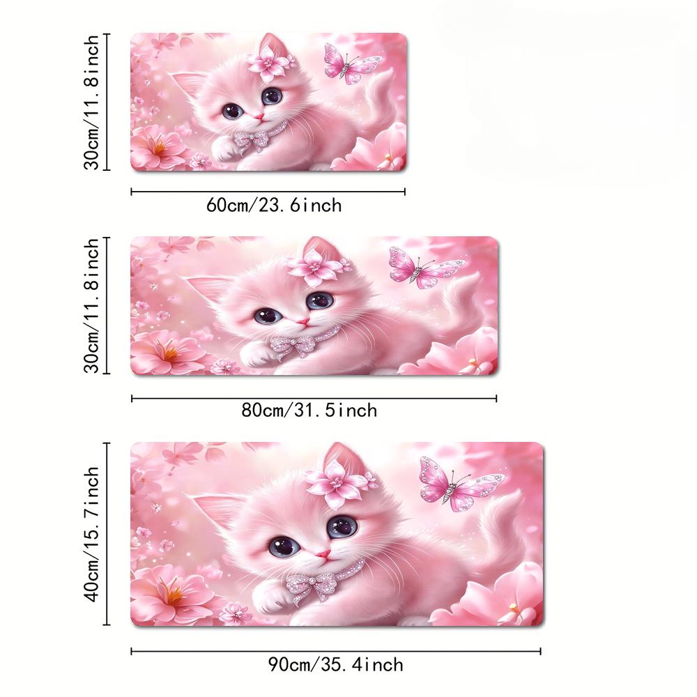 Dromerige roze kattenmuispad b - Pc Gaming Pink recensie en prijs