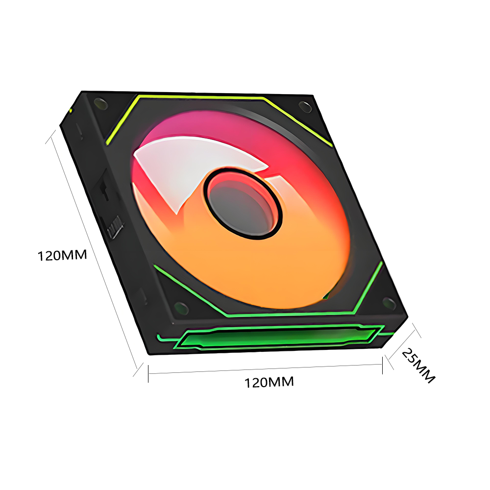 PC Case Fan 120mm ARGB Spiegel - Pc Water Cooling recensie en prijs