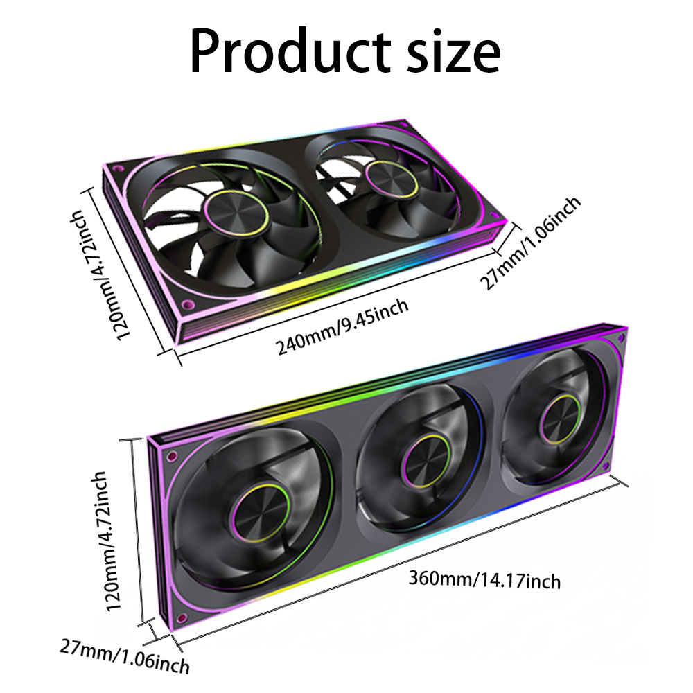 240mm 360mm Geïntegreerde ARGB - Pc Water Cooling recensie en prijs