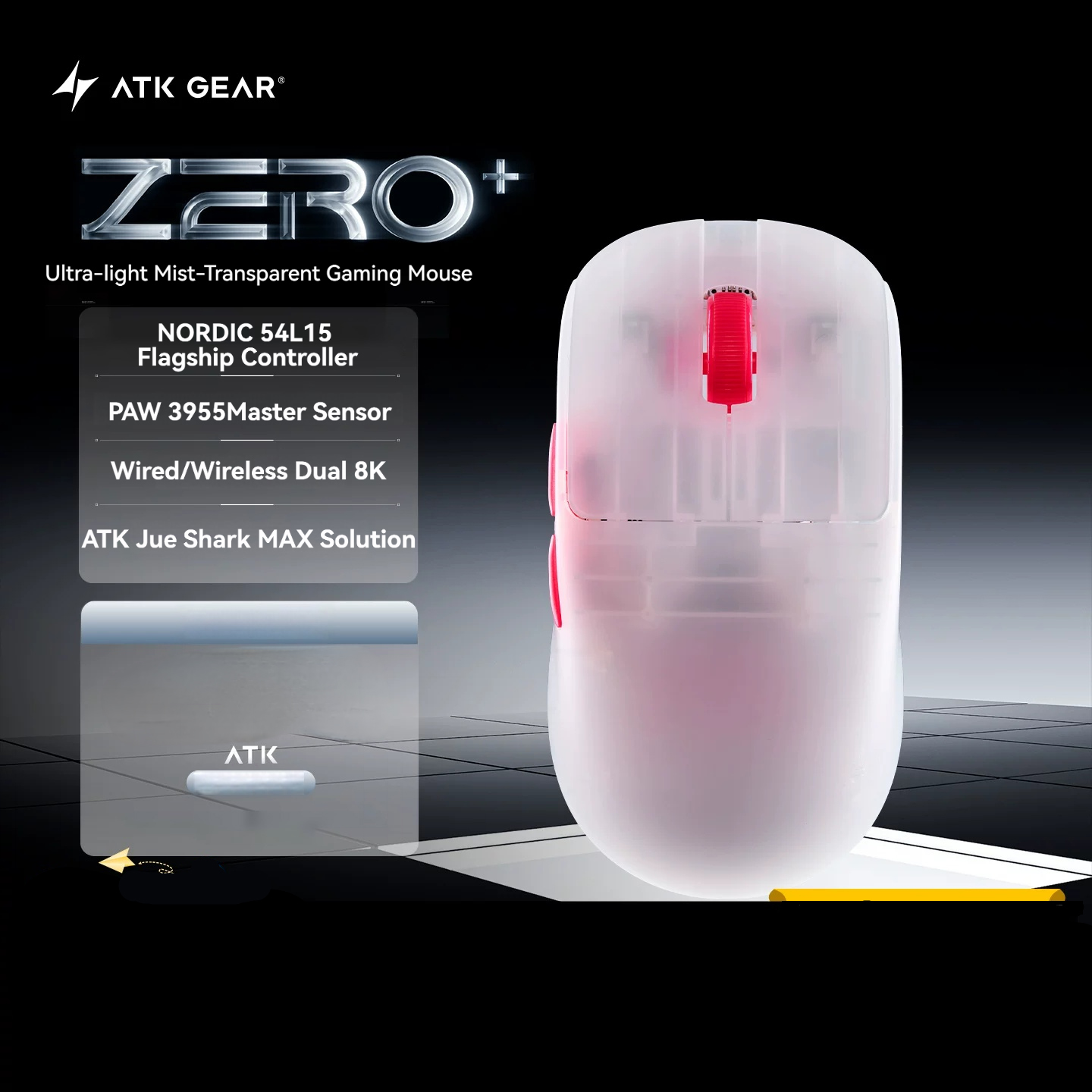 NIEUWE ATK ZERO Plus muis, dra - Pc Gaming Lounge recensie en prijs