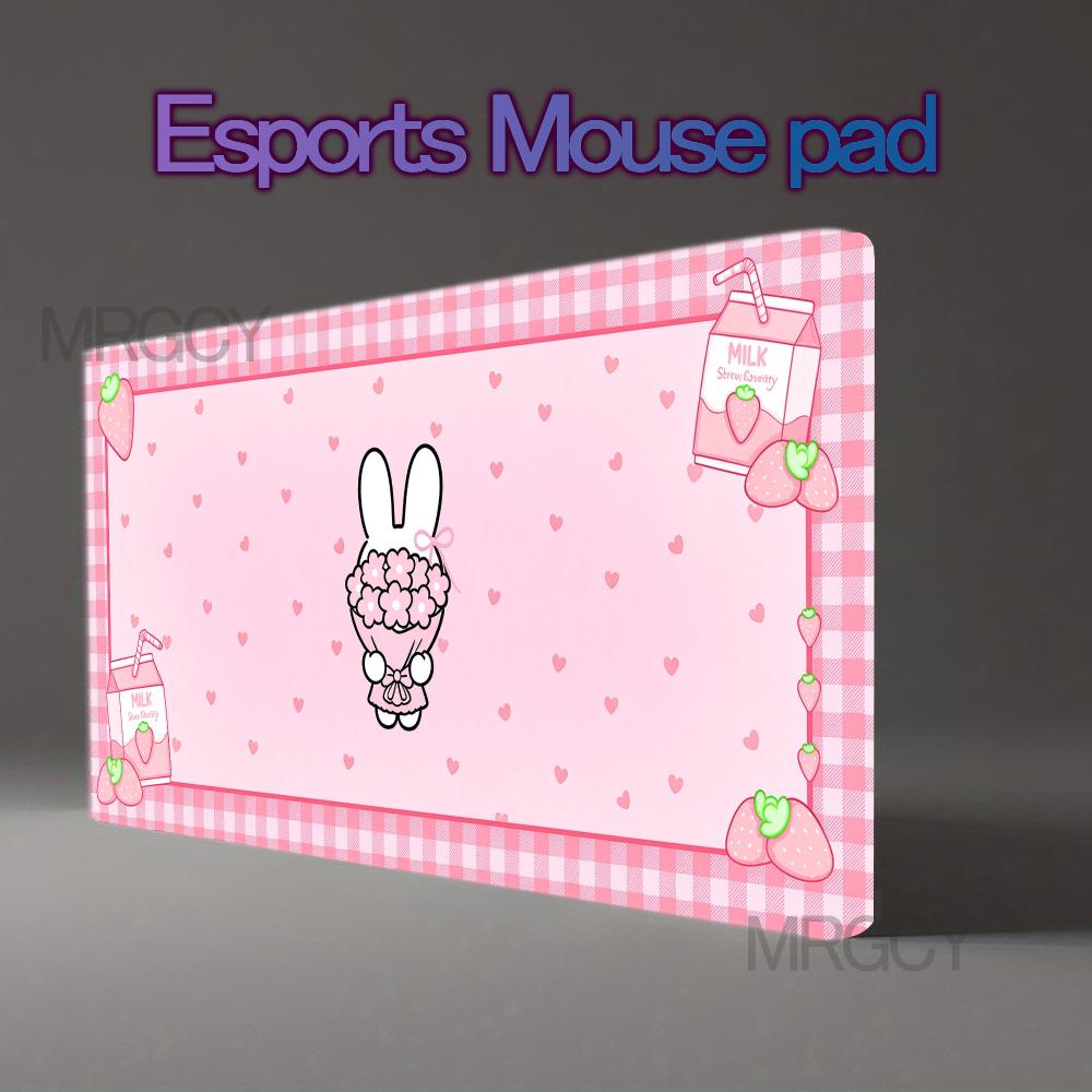 Roze Aardbeienmelk Konijntje P - Pc Gaming Pink recensie en prijs