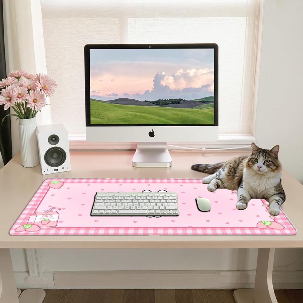 Roze Aardbeienmelk Konijntje P - Pc Gaming Pink recensie en prijs