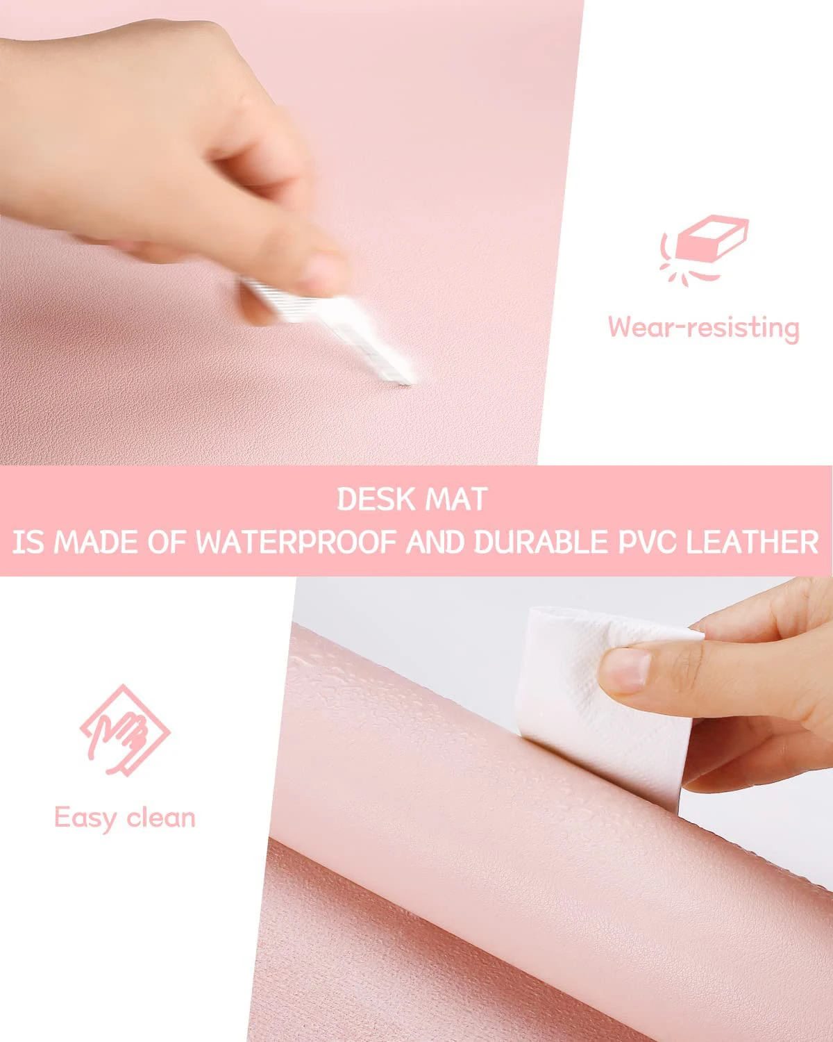 Bureauonderlegger, waterdichte - Pc Gaming Pink recensie en prijs
